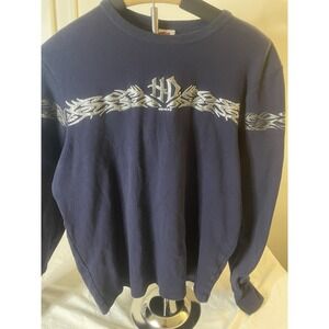 Harley Davidson Women's Long Sleeve 3D Tribal Design Size 2XL